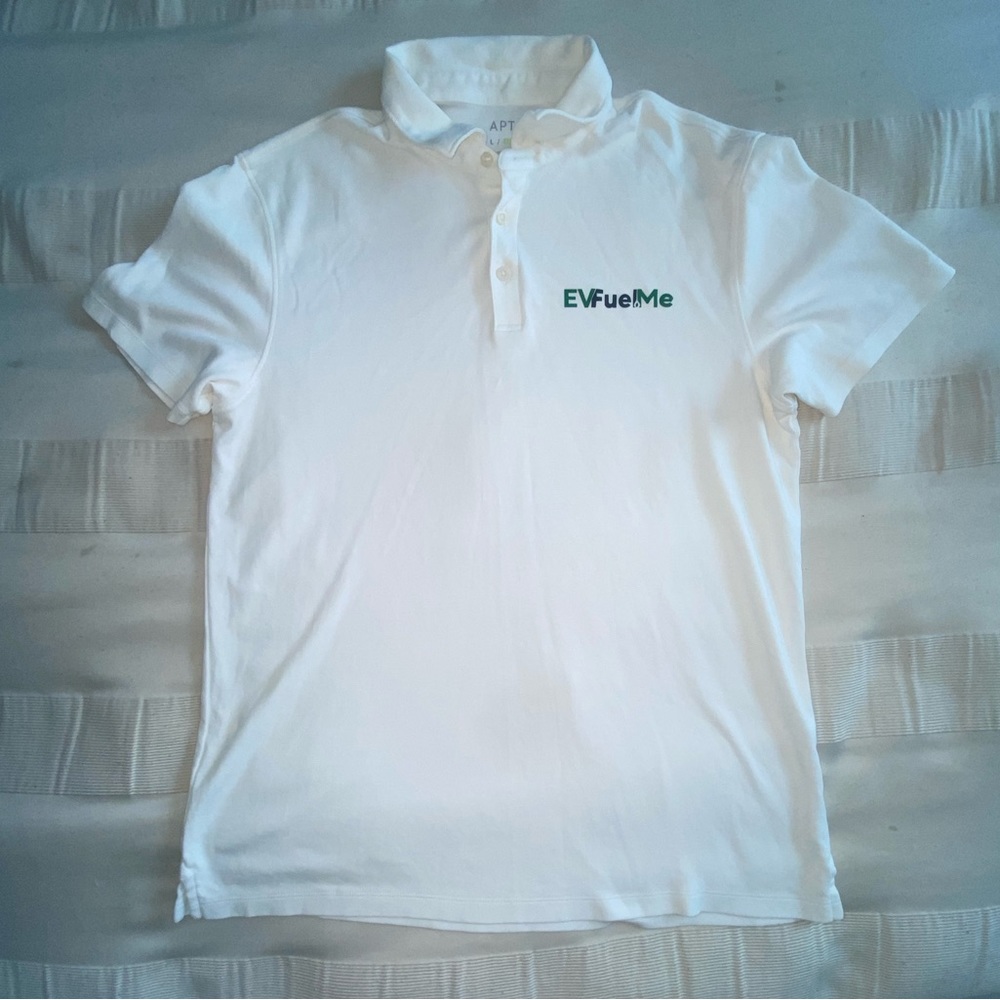 Apt. 9 Men’s Size Large white premier flex polo
